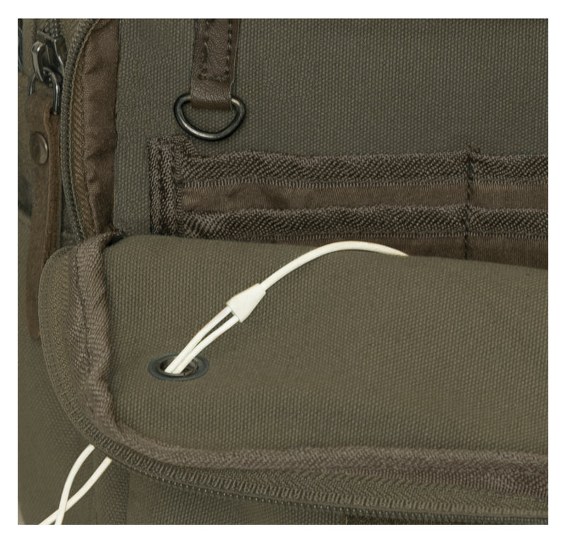 Rothco Every Day Work Shoulder Bag | Canvas & Leather
