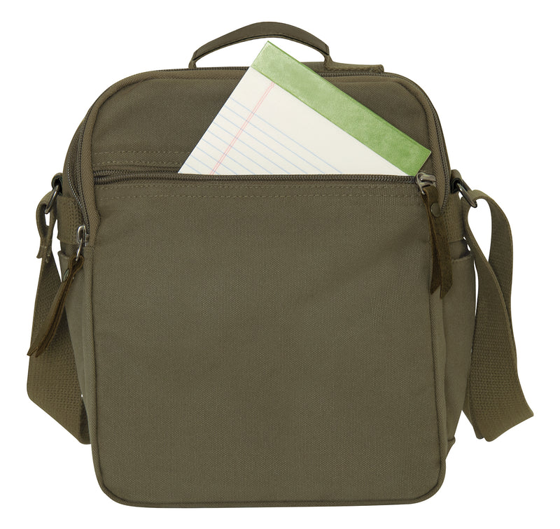 Rothco Every Day Work Shoulder Bag | Canvas & Leather