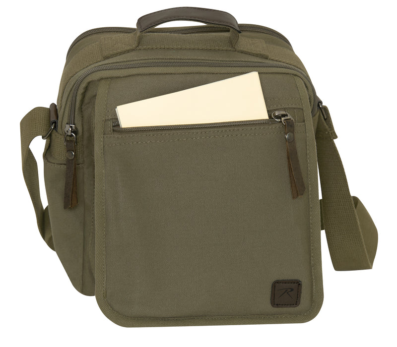 Rothco Every Day Work Shoulder Bag | Canvas & Leather