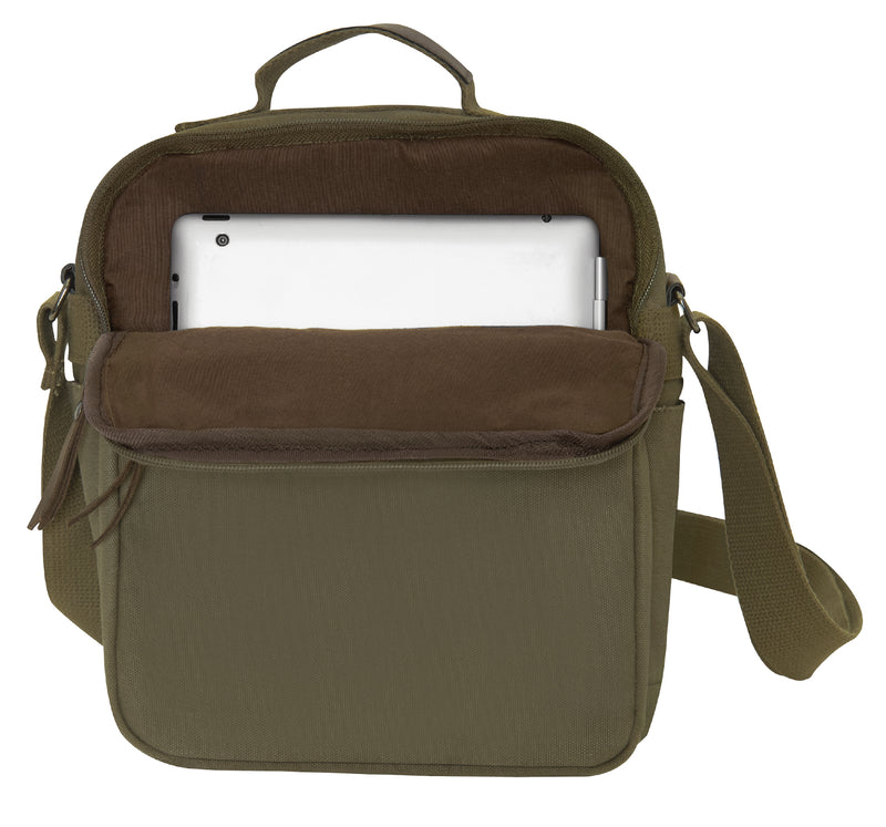 Rothco Every Day Work Shoulder Bag | Canvas & Leather