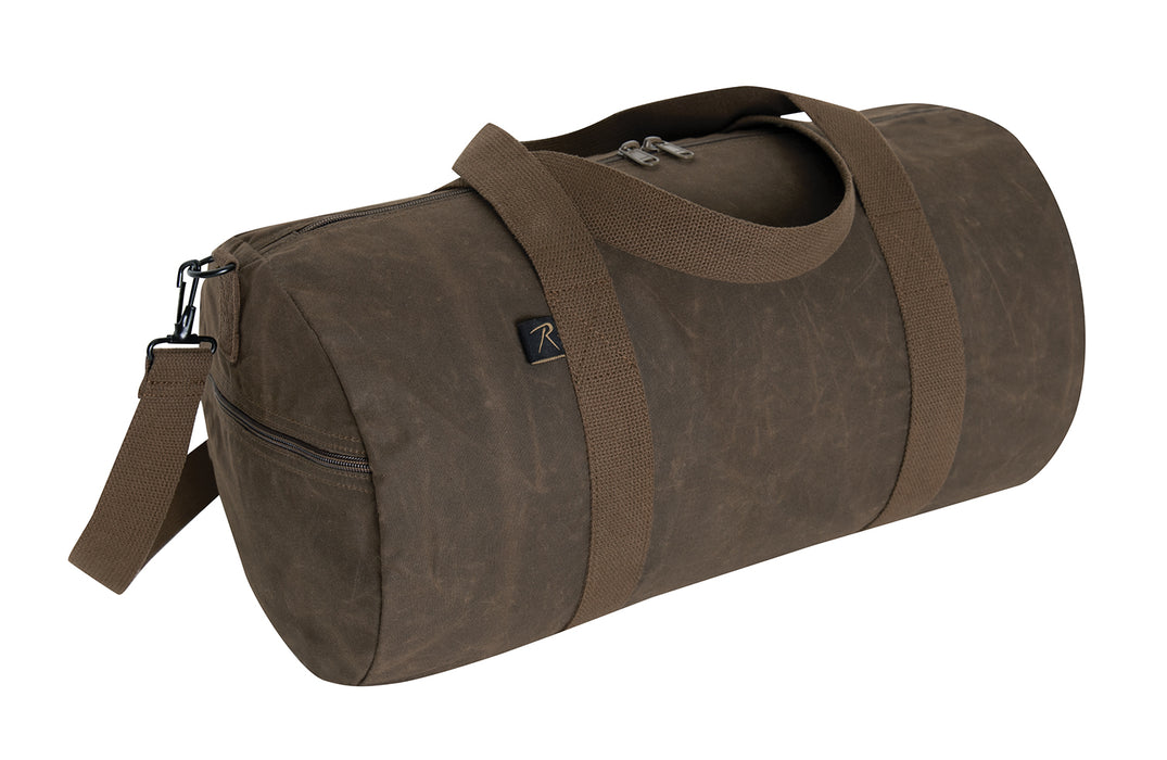 Rothco Waxed Canvas Shoulder Duffle Bag - 19 Inch