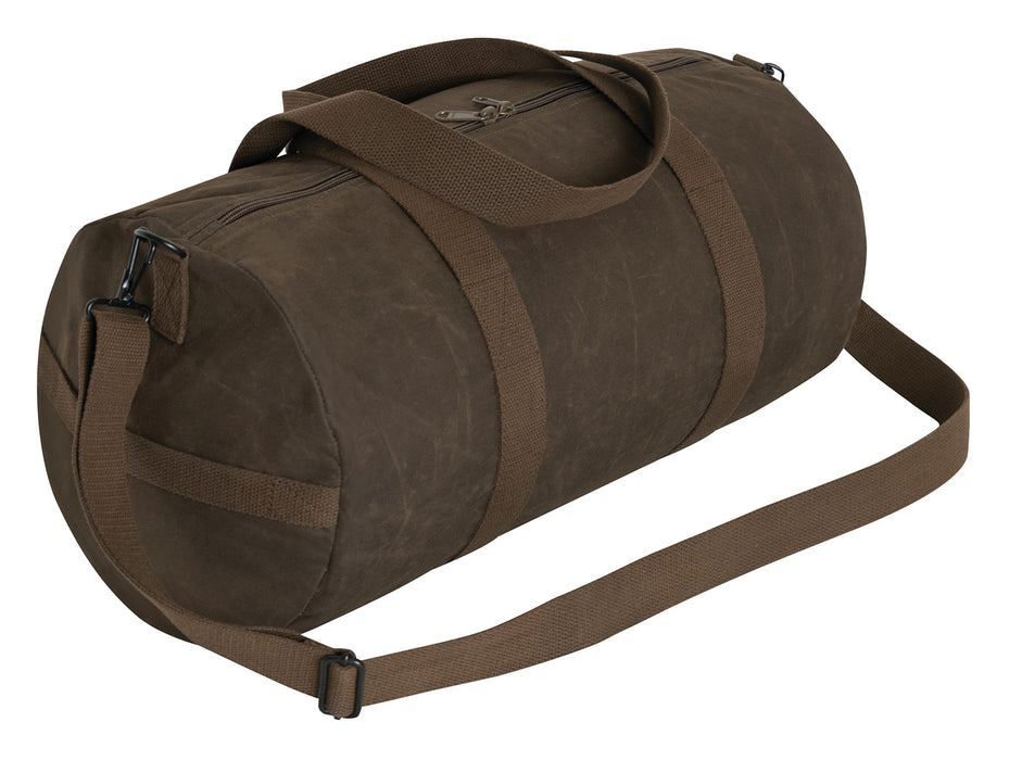 Rothco Waxed Canvas Shoulder Duffle Bag - 19 Inch