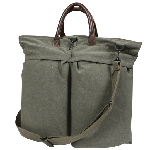 Rothco Vintage Canvas Helmet Bag, Olive Drab