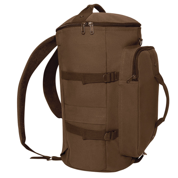 Rothco Convertible Canvas Duffle / Backpack (19-Inch, 30L)