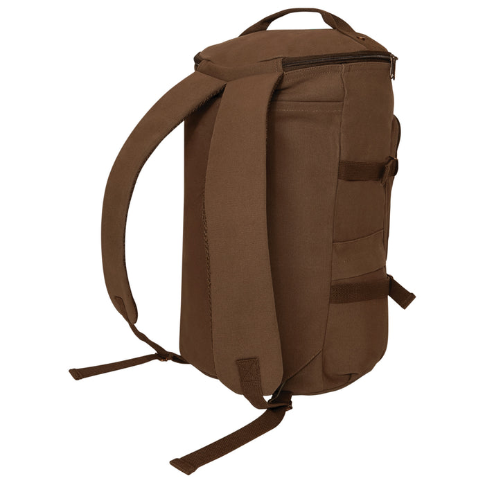 Rothco Convertible Canvas Duffle / Backpack (19-Inch, 30L)