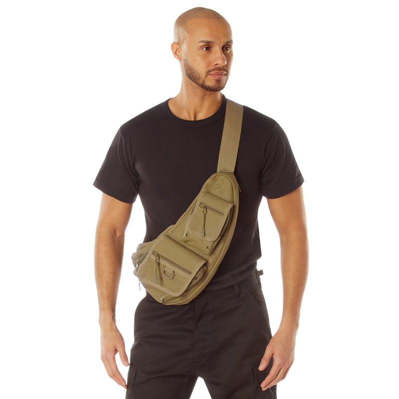 Rothco Tactical Crossbody Bag | Ergonomic Sling Pack