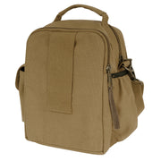 Rothco Vintage Canvas & Leather Travel Shoulder Bag – Compact Crossbody