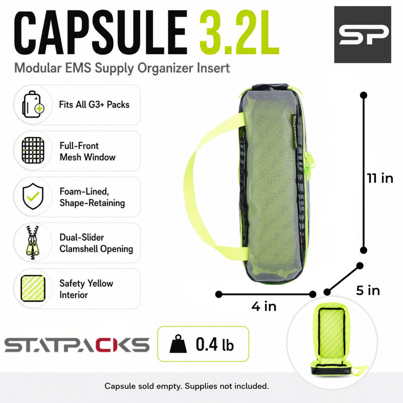 STATPACKS G3+ Capsule – Modular EMS Supply Organizer 