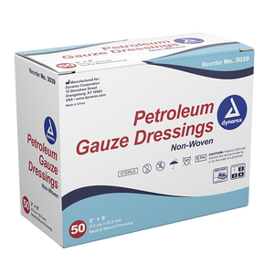 Kemp USA Sterile Petroleum Gauze Dressing – 3