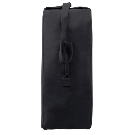 Rothco Heavyweight Top Load Canvas Duffle Bag, Black