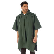 Rothco Rubberized Rainwear Poncho | Heavy-Duty Waterproof