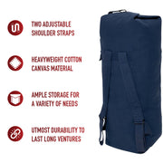Rothco G.I. Style Canvas Double Strap Duffle Bag