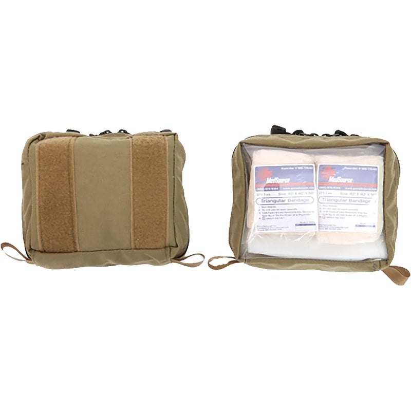 Inside MOLLE Pouch Clear Front - R&B Fabrications