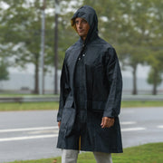 Rothco Reversible 3/4 Length Rain Parka, water-resistant hooded rain coat