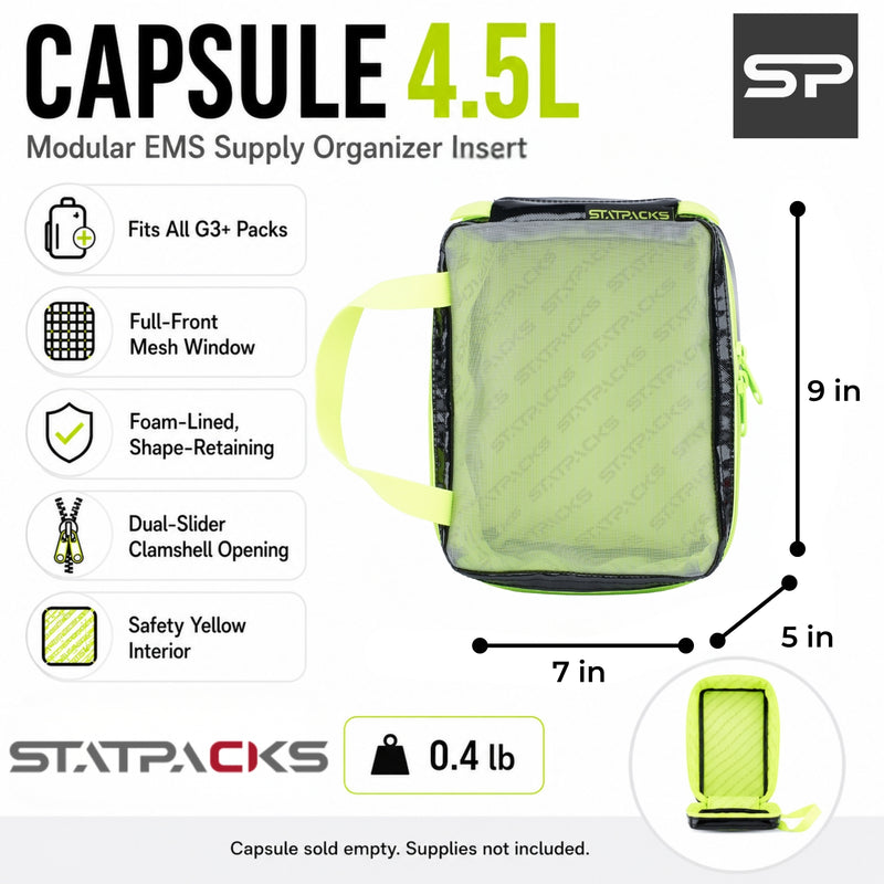 STATPACKS G3+ Capsule – Modular EMS Supply Organizer 