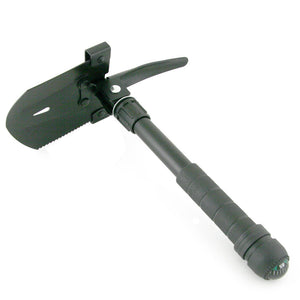Emergency Zone 11-in-1 Folding Shovel Multifunction Survival Tool – Stainless Steel