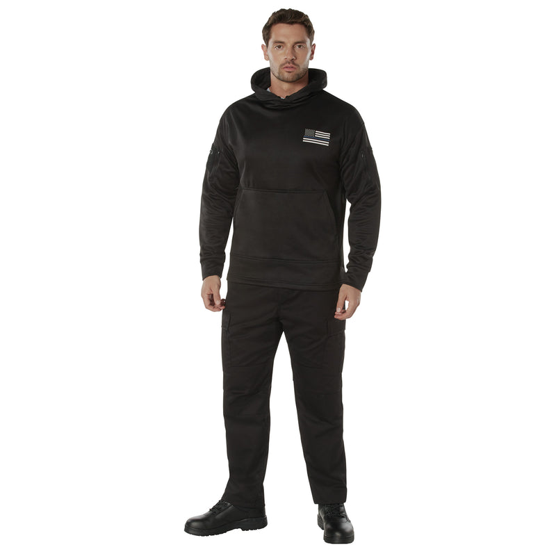 Rothco Thin Blue Line Concealed Carry Hoodie - Honor and Respect