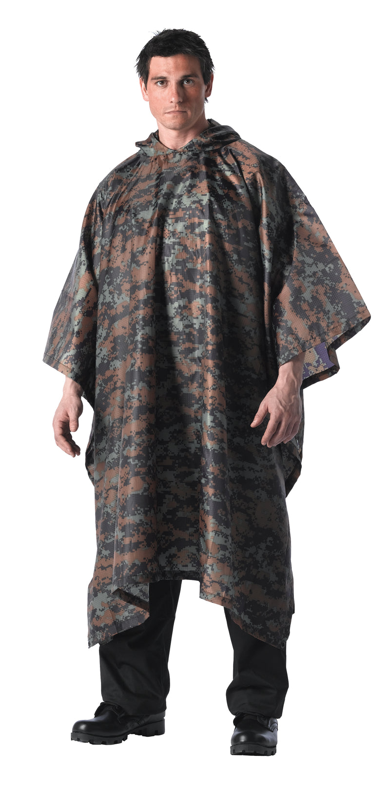 Rothco G.I. Type Rip-Stop Poncho | Waterproof Shelter Tarp