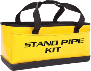 R&B Stand Pipe Kit Bag – Tuff Bottom, Open Top, for Standpipe Tools & Adapters
