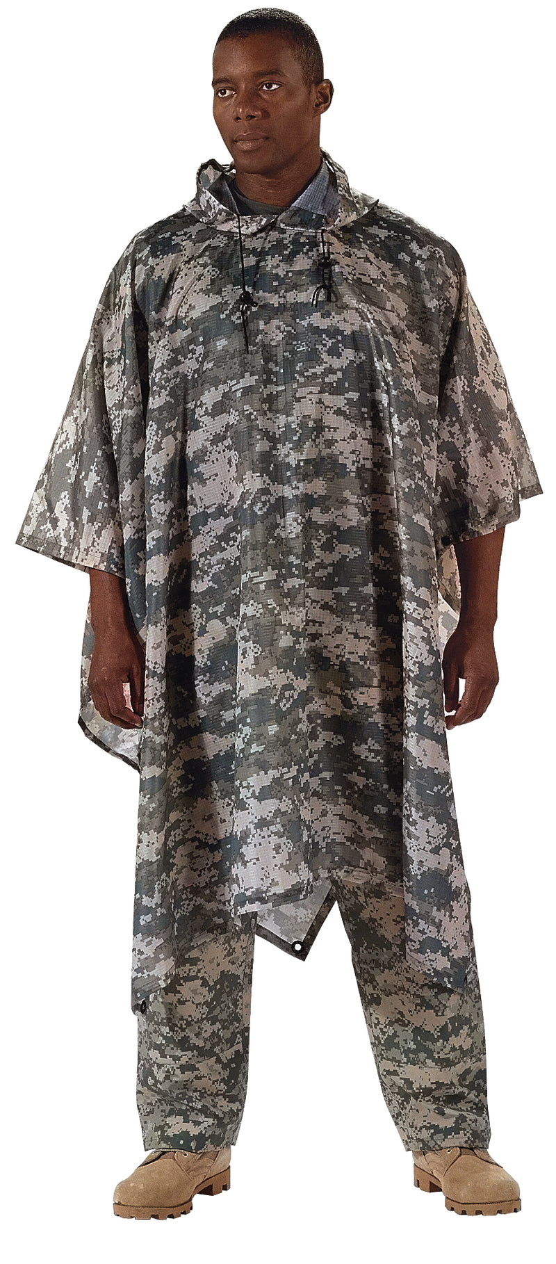 Rothco G.I. Type Rip-Stop Poncho | Waterproof Shelter Tarp