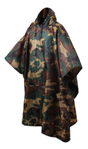 Rothco G.I. Type Rip-Stop Poncho | Waterproof Shelter Tarp