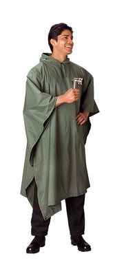 Rothco G.I. Type Rip-Stop Poncho | Waterproof Shelter Tarp