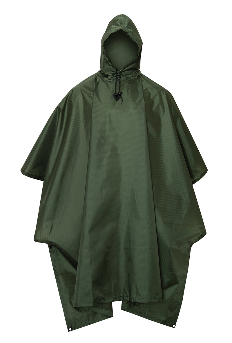 Rothco G.I. Type Rip-Stop Poncho | Waterproof Shelter Tarp