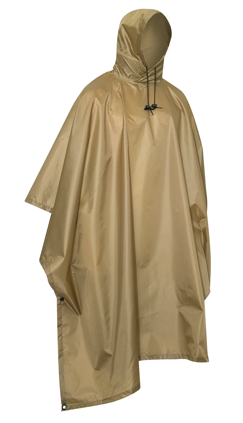 Rothco G.I. Type Rip-Stop Poncho | Waterproof Shelter Tarp