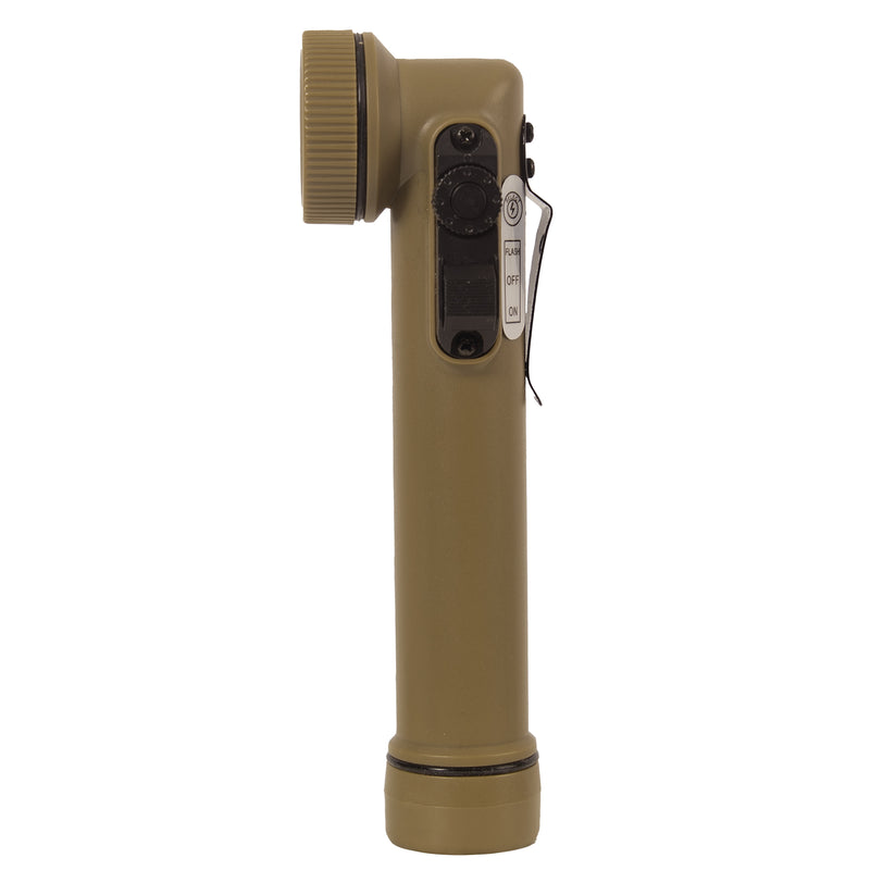Rothco Mini LED Right-Angle Flashlight | Multi-Color Tactical Light
