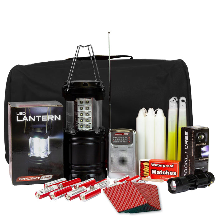 Deluxe Power Outage Emergency Kit - Emergency Zone