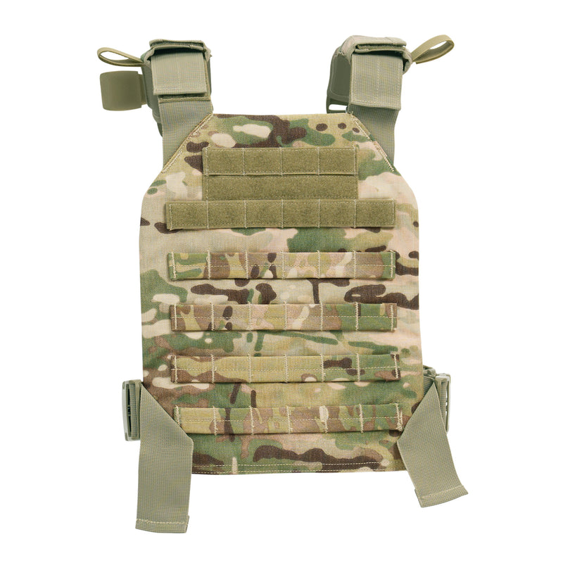 Rothco Low Profile Plate Carrier: MOLLE Vest, Max Mobility & Airflow