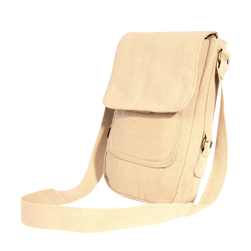 Rothco Vintage Canvas Tech Bag | Padded Tablet Shoulder Bag