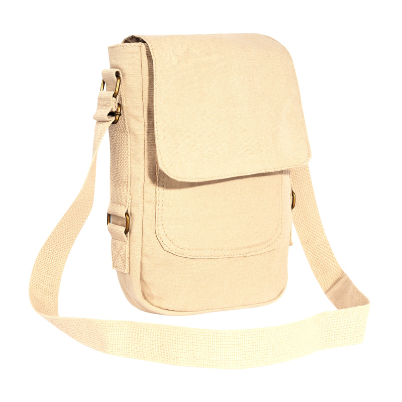 Rothco Vintage Canvas Tech Bag | Padded Tablet Shoulder Bag
