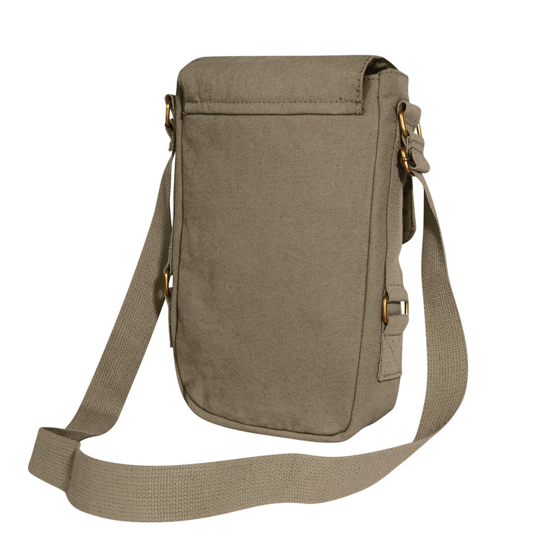 Rothco Vintage Canvas Tech Bag | Padded Tablet Shoulder Bag