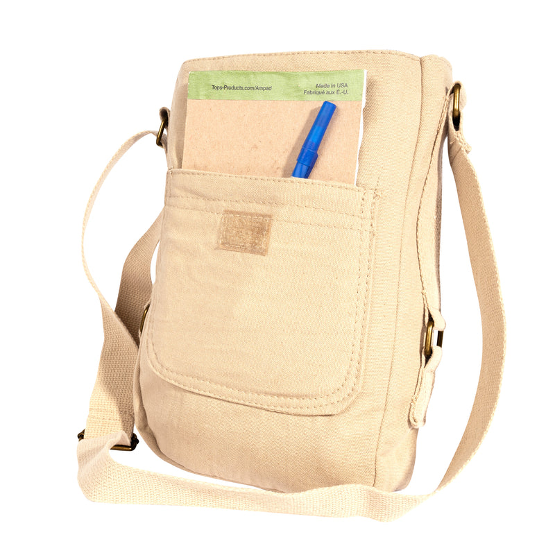 Rothco Vintage Canvas Tech Bag | Padded Tablet Shoulder Bag