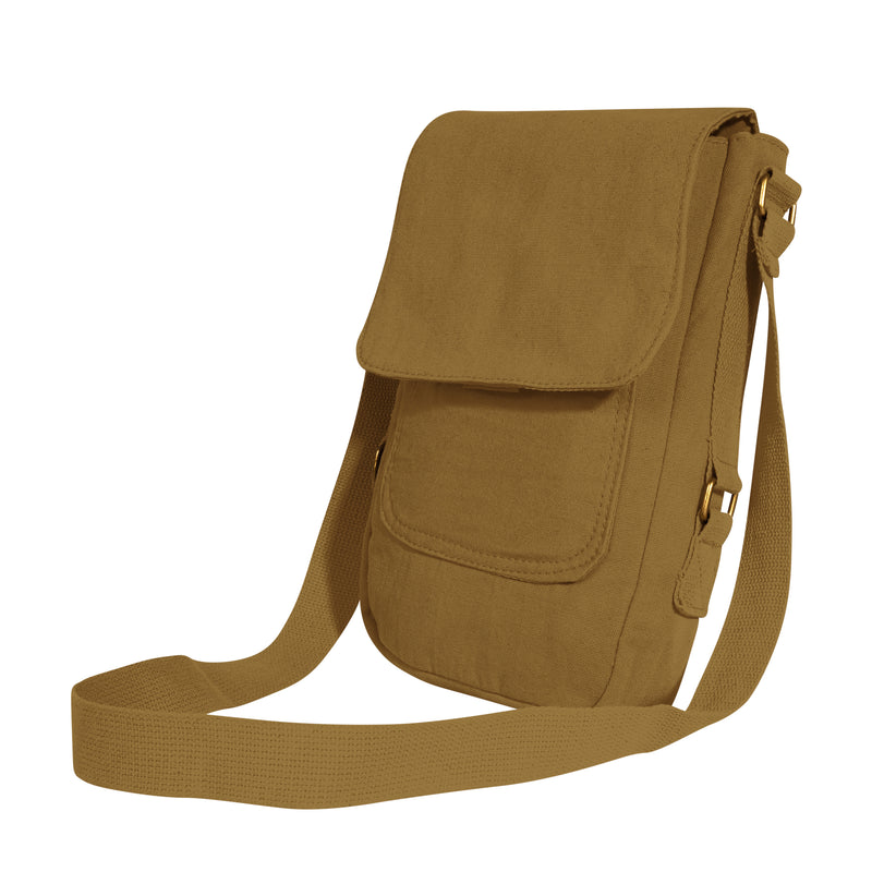 Rothco Vintage Canvas Tech Bag | Padded Tablet Shoulder Bag
