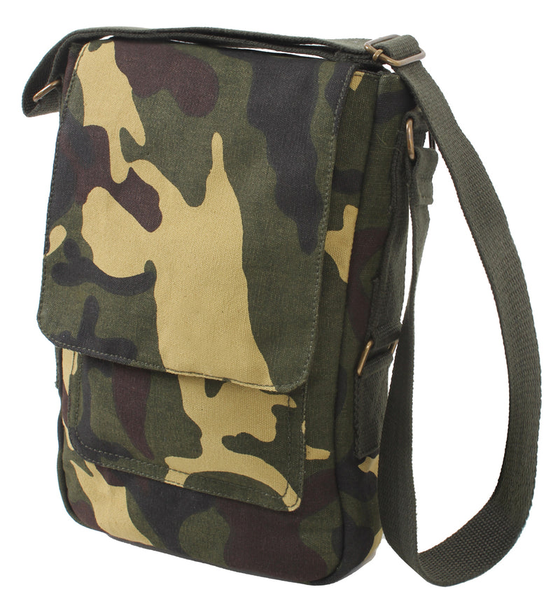 Rothco Vintage Canvas Tech Bag | Padded Tablet Shoulder Bag