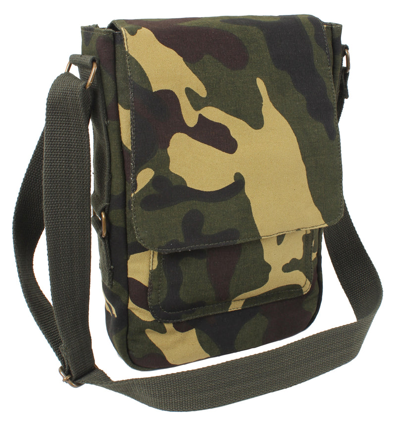 Rothco Vintage Canvas Tech Bag | Padded Tablet Shoulder Bag