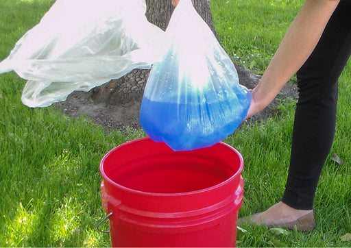 Emergency Zone toilet sanitation pack with Eco Gel, liners, gloves and biohazard bag