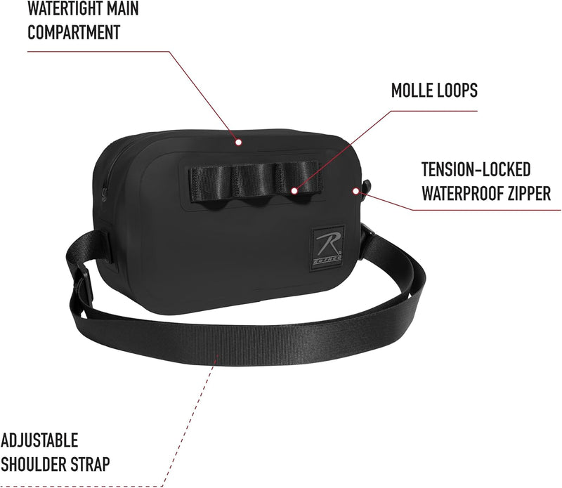 Rothco Waveguard Waterproof Crossbody Bag | Submersible Pouch