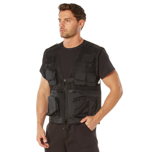 Rothco Tactical Recon Vest – Water-Resistant Nylon Outdoor Utility Vest