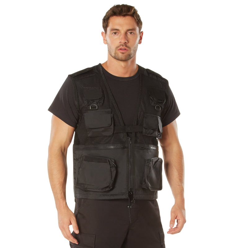 Rothco Tactical Recon Vest – Water-Resistant Nylon Outdoor Utility Vest