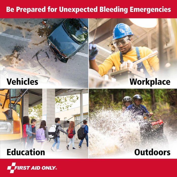 FAO Bleeding Control Kit for Limb & Chest Wounds