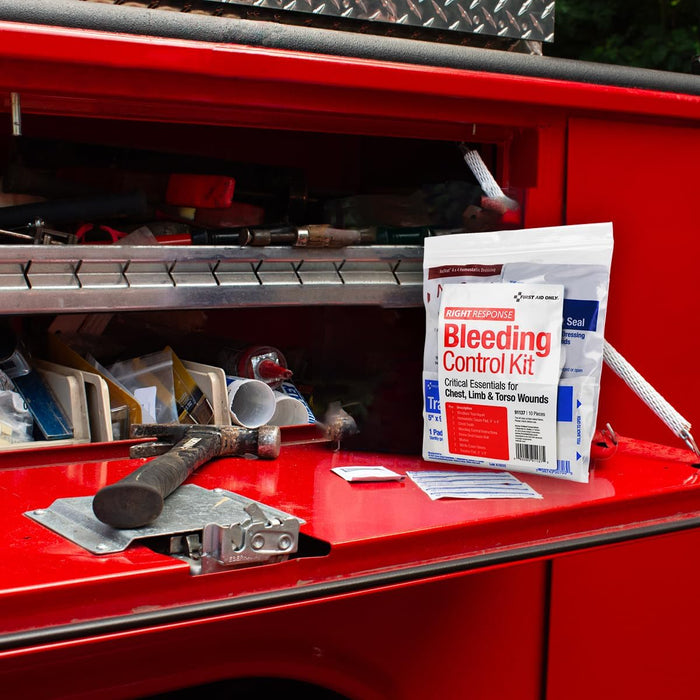 First Aid Only Critical Essentials Bleeding Control Kit