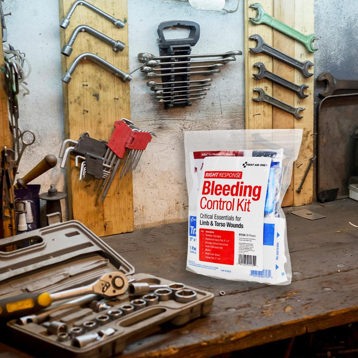 First Aid Only Critical Essentials Bleeding Control Kit | Torso Limb