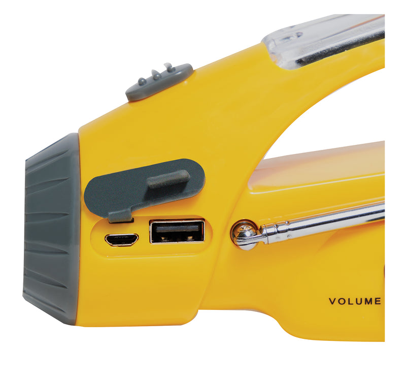 Rothco Solar Wind-Up Flashlight with Radio