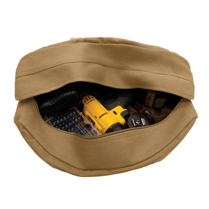 Rothco Canvas Tanker Tool Bag – Heavy-Duty 19" Gear Carrier