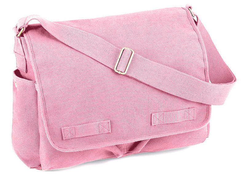 Rothco Classic Canvas Messenger Bag | Heavy-Duty Shoulder Bag