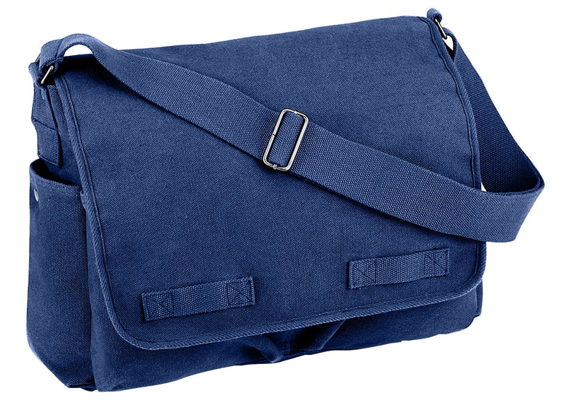 Rothco Classic Canvas Messenger Bag | Heavy-Duty Shoulder Bag