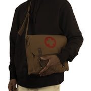 Rothco Vintage Medic Canvas Bag with Cross | Shoulder Bag